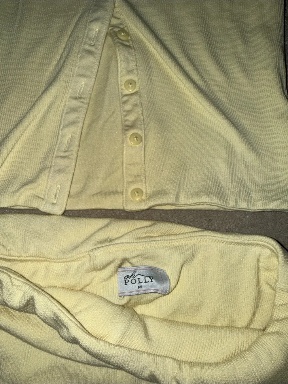 Oh Polly Buttercream Yellow set